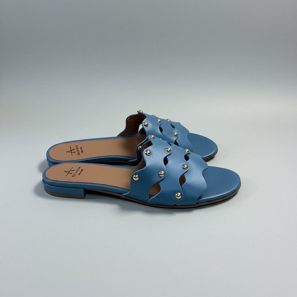 Aquatalia blue Torri sandal, size 8, NEW IN BOX!